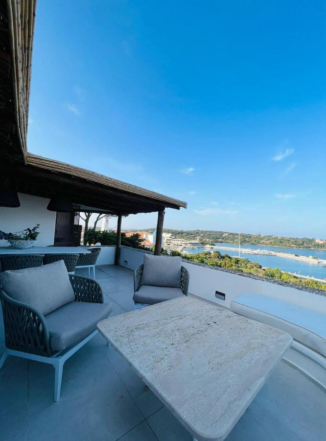 Terrazza Sul Mare A Porto Cervo Villa Bagian luar foto