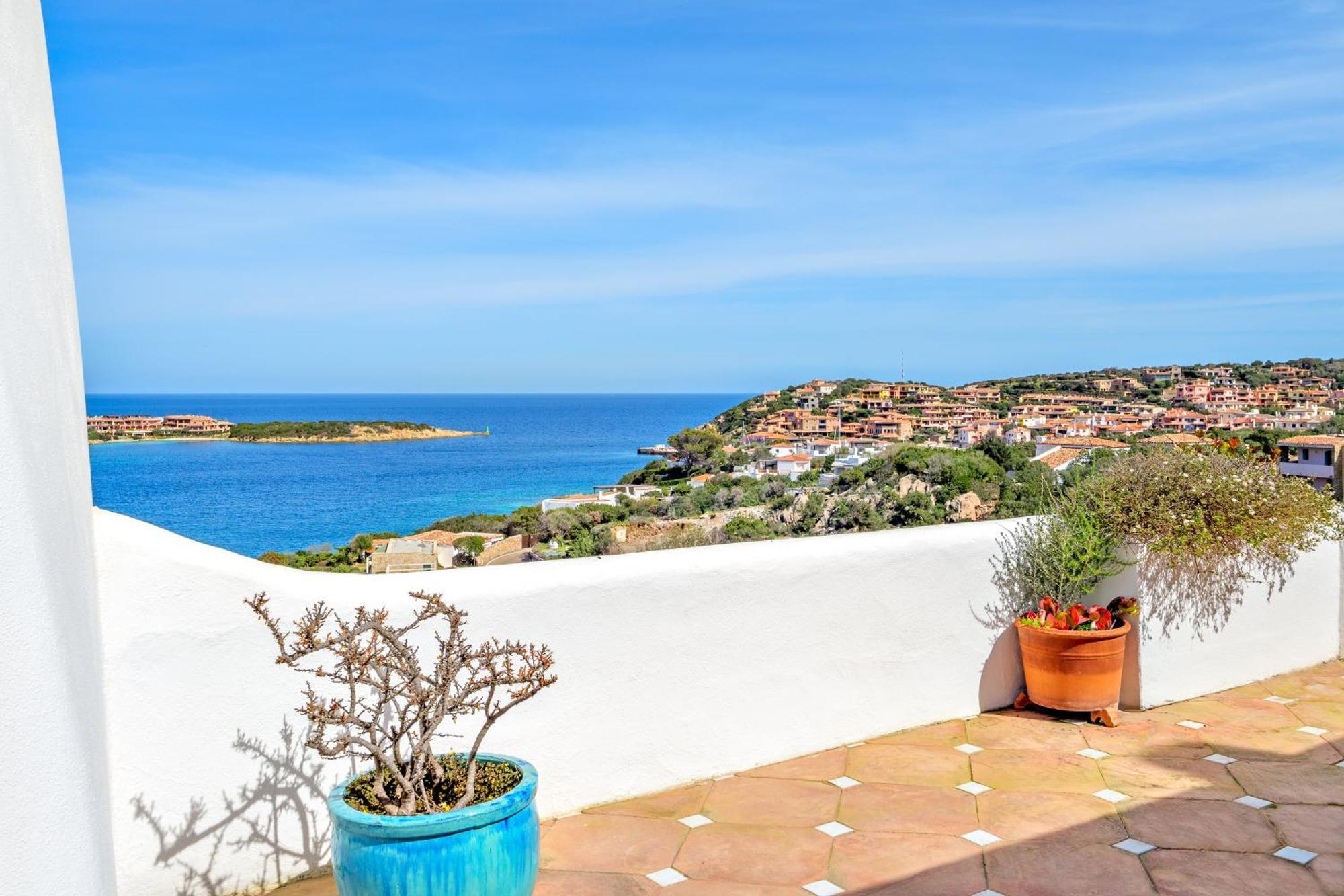 Terrazza Sul Mare A Porto Cervo Villa Bagian luar foto