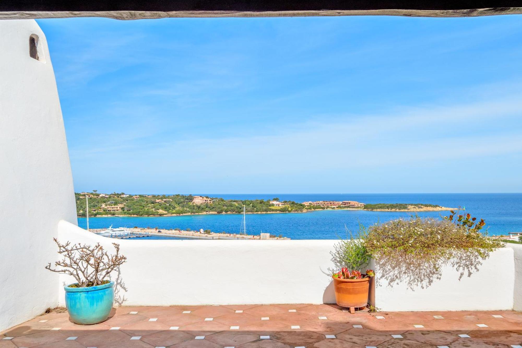 Terrazza Sul Mare A Porto Cervo Villa Bagian luar foto