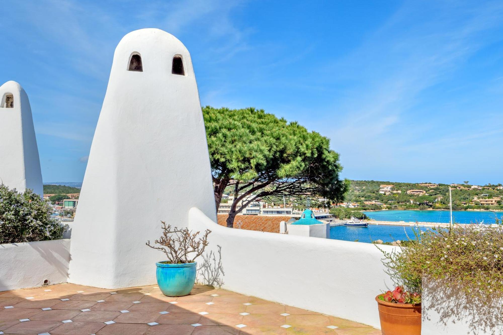 Terrazza Sul Mare A Porto Cervo Villa Bagian luar foto
