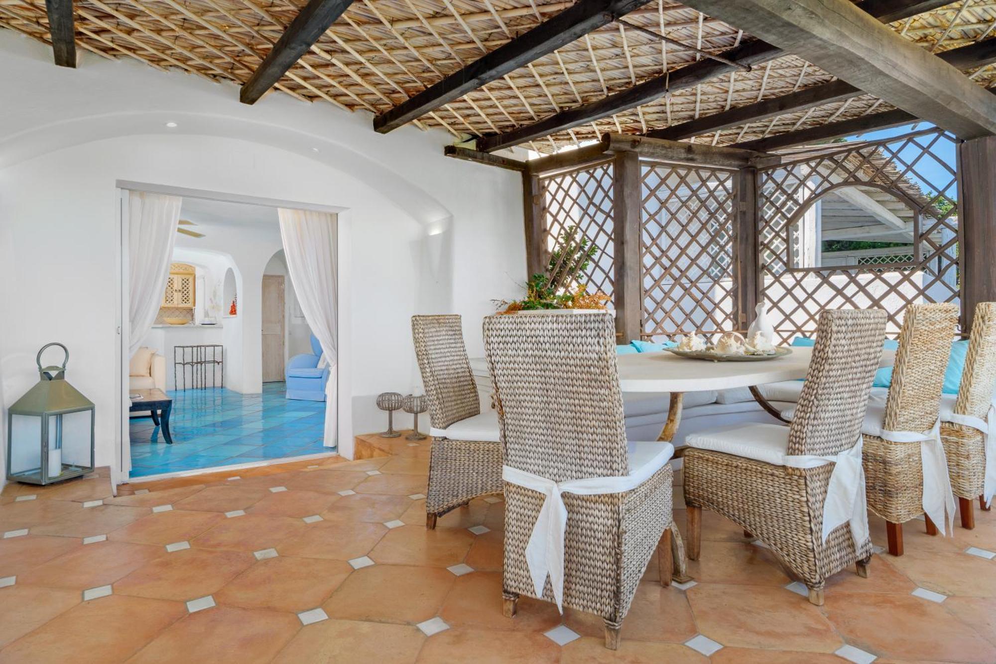 Terrazza Sul Mare A Porto Cervo Villa Bagian luar foto