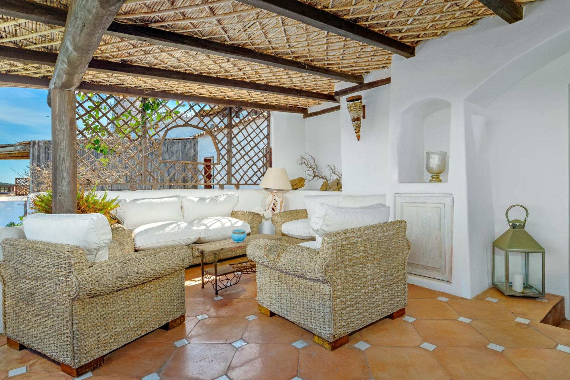 Terrazza Sul Mare A Porto Cervo Villa Bagian luar foto