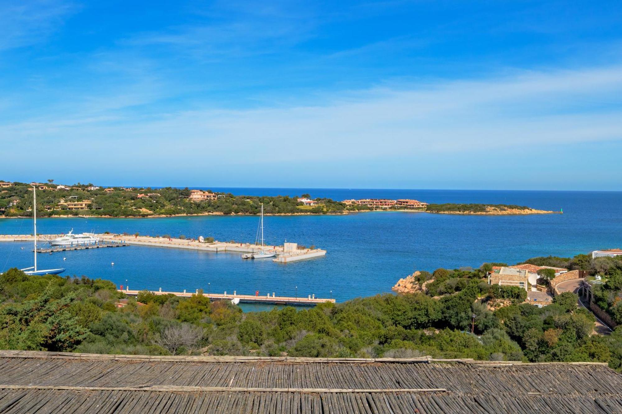 Terrazza Sul Mare A Porto Cervo Villa Bagian luar foto